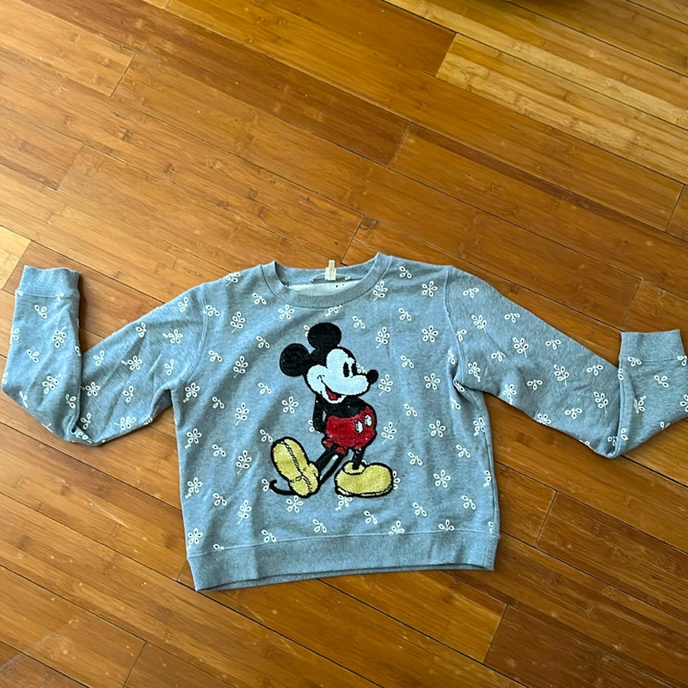 Marc Jacobs Sequenced Mickey Mouse Sweatshirt Sz … - image 1